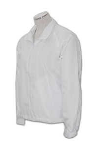 J257 white jacket custom hong kong